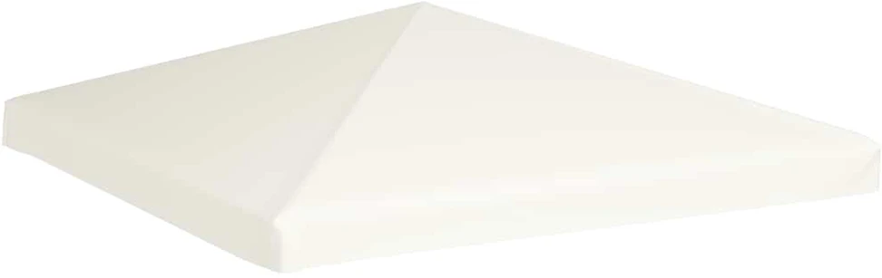 Viršutinis pavėsinės uždangalas, 310 g/m², 3x3m, baltas