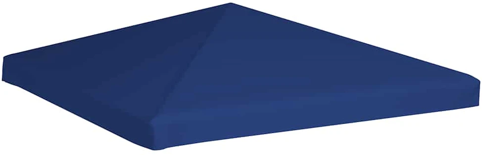 Viršutinis pavėsinės uždangalas, mėlynas, 310 g/m², 3x3m