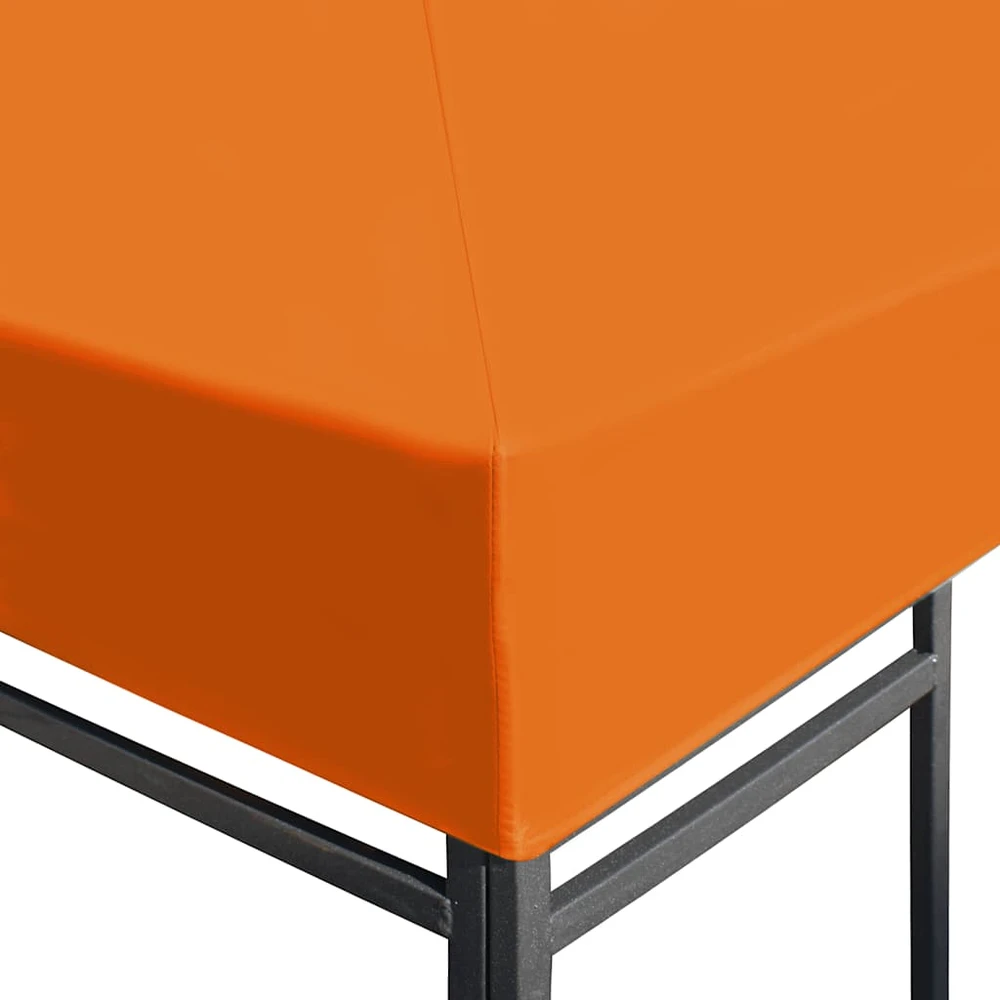 Viršutinis pavėsinės uždangalas, oranžinis, 310 g/m², 4x3m