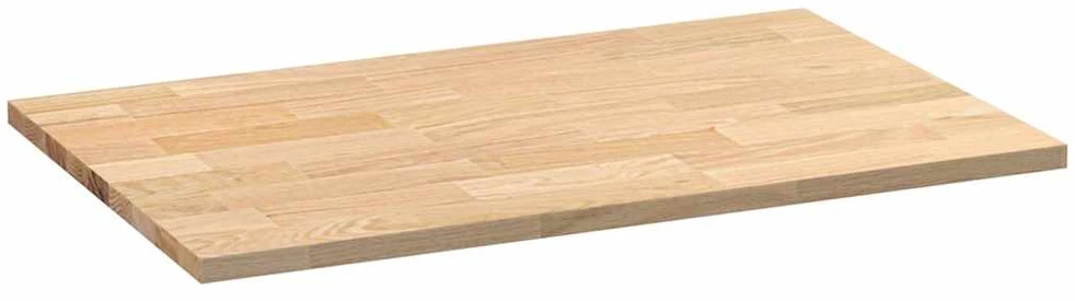 virtuvės stalviršis 100x63,5x2,7 cm ąžuolo masyvo stačiakampis