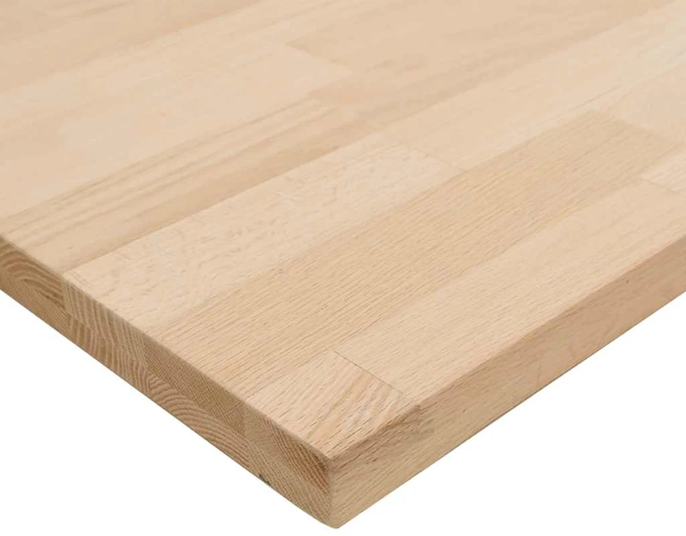 virtuvės stalviršis 100x63,5x4 cm ąžuolo masyvo stačiakampis