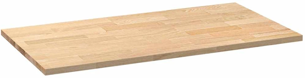 virtuvės stalviršis 120x63,5x2,7 cm ąžuolo masyvo stačiakampis
