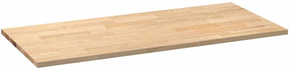virtuvės stalviršis 140x63,5x2,7 cm ąžuolo masyvo stačiakampis