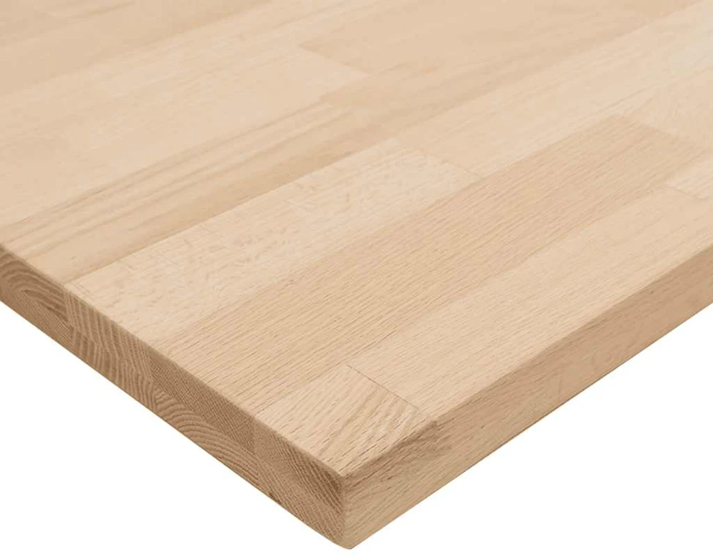 virtuvės stalviršis 80x63,5x4 cm ąžuolo masyvo stačiakampis