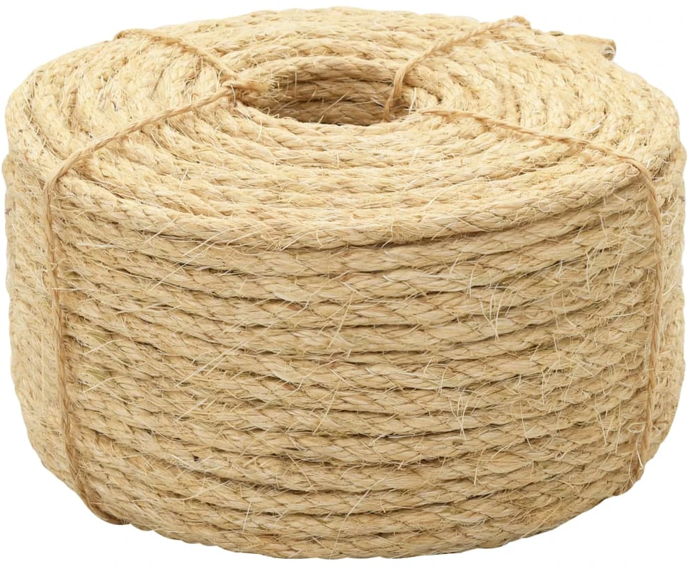 Virvė, 100m, 100% sizalis, 6mm