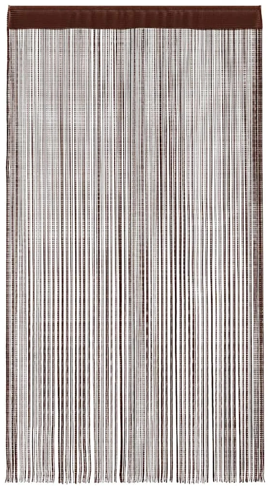 Virvelinės užuolaidos, 2vnt., 140x250cm, rudos spalvos
