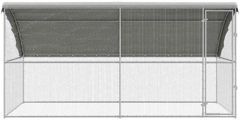 Vištų narvas 2 vnt. Sidabrinė 400 x 200 x 200 cm
