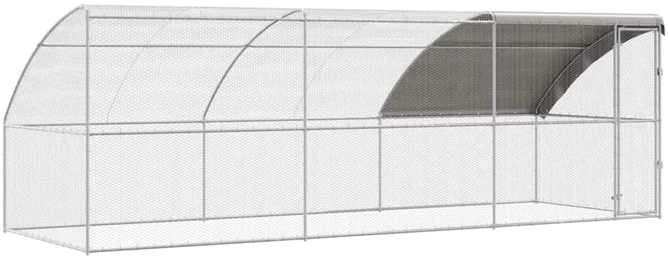 Narvas vištoms su 1 durelėmis 3 vnt. Sidabro 600x200x200cm