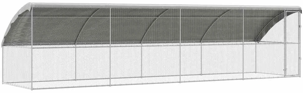 Narvas vištoms su 1 durelėmis 4 vnt. Sidabrinė 800x200x200cm