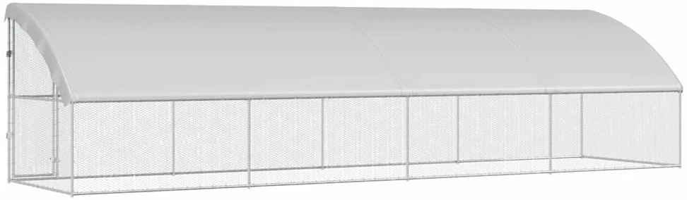 Narvas vištoms su 1 durelėmis 4 vnt. Sidabrinė 800x200x200cm