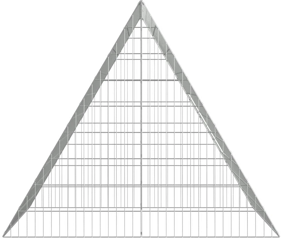 Vištų narvas Sidabrinė 110 x 100 x 85 cm Galvanizuotas plienas
