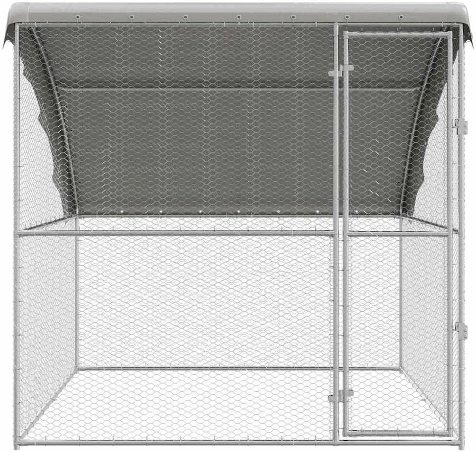 Vištų narvas Sidabrinė 2 x 2 x 2 m Galvanizuotas plienas