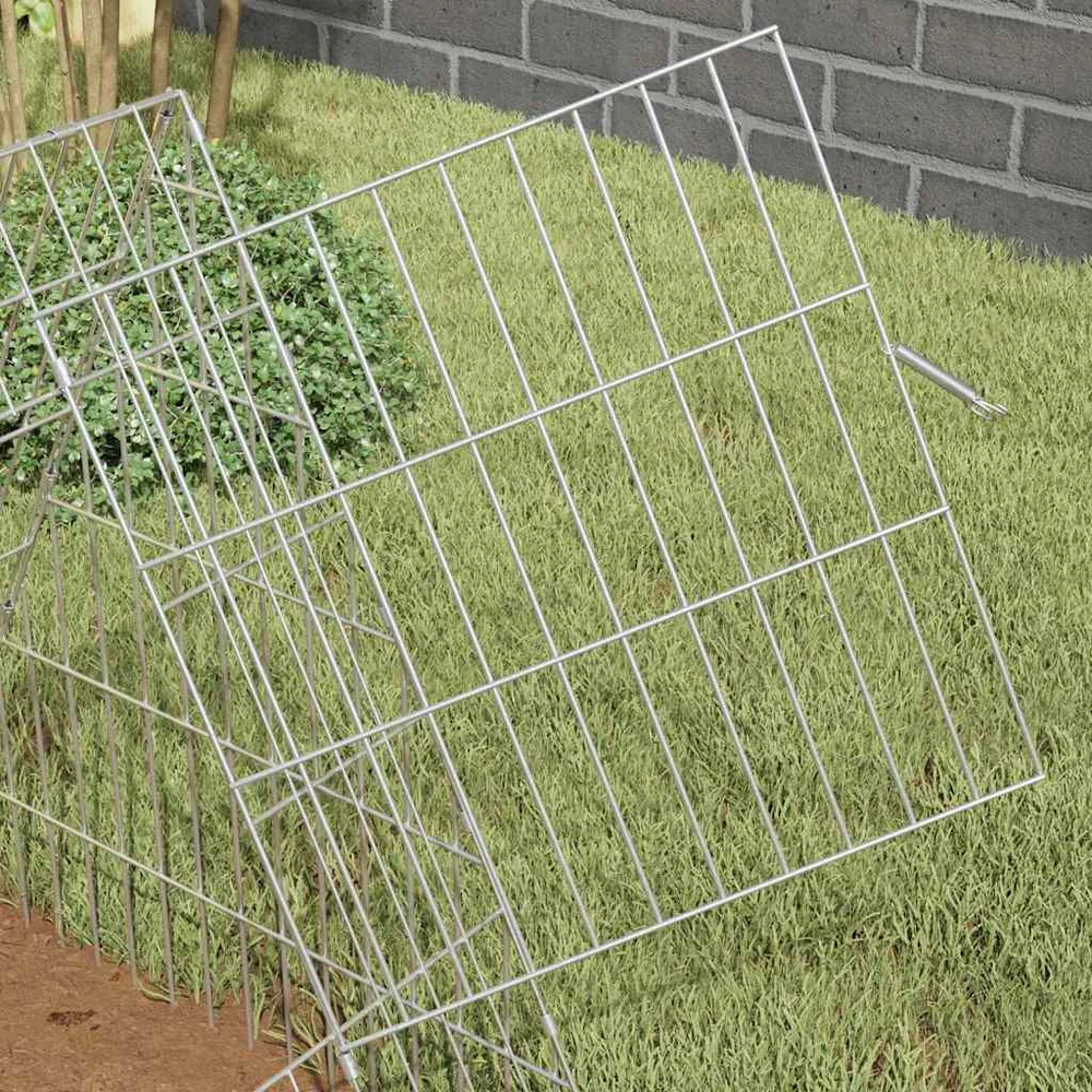 Vištų narvas Sidabrinė 215 x 55 x 55 cm Galvanizuotas plienas