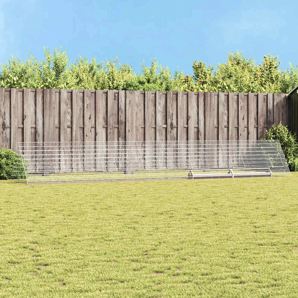 Vištų narvas Sidabrinė 650 x 100 x 85 cm Galvanizuotas plienas