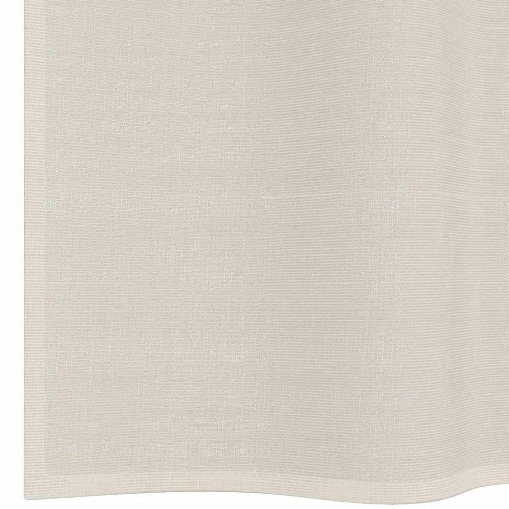 Voile užuolaidos su įvorėmis, 2vnt., kreminės, 140x300cm