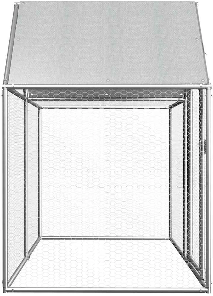 Voljeras viščiukams, 2x1x1,5m, galvanizuotas plienas