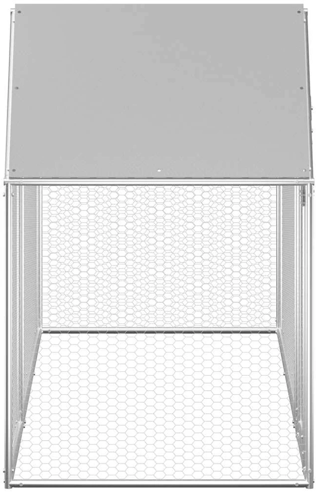 Voljeras viščiukams, 3x1x1,5m, galvanizuotas plienas