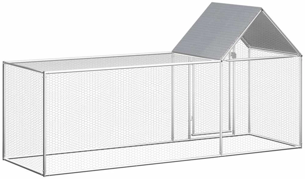 Voljeras viščiukams, 3x1x1,5m, galvanizuotas plienas