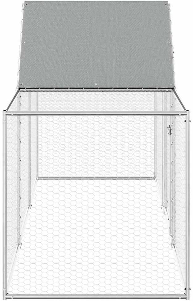 Voljeras viščiukams, 3x1x1,5m, galvanizuotas plienas