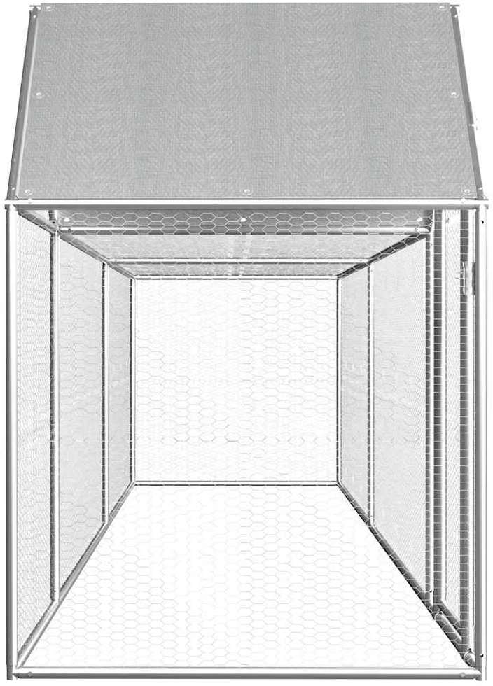 Voljeras viščiukams, 5x1x1,5 m, galvanizuotas plienas