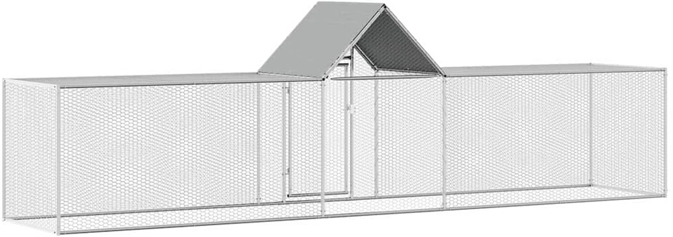 Voljeras viščiukams, 5x1x1,5m, galvanizuotas plienas