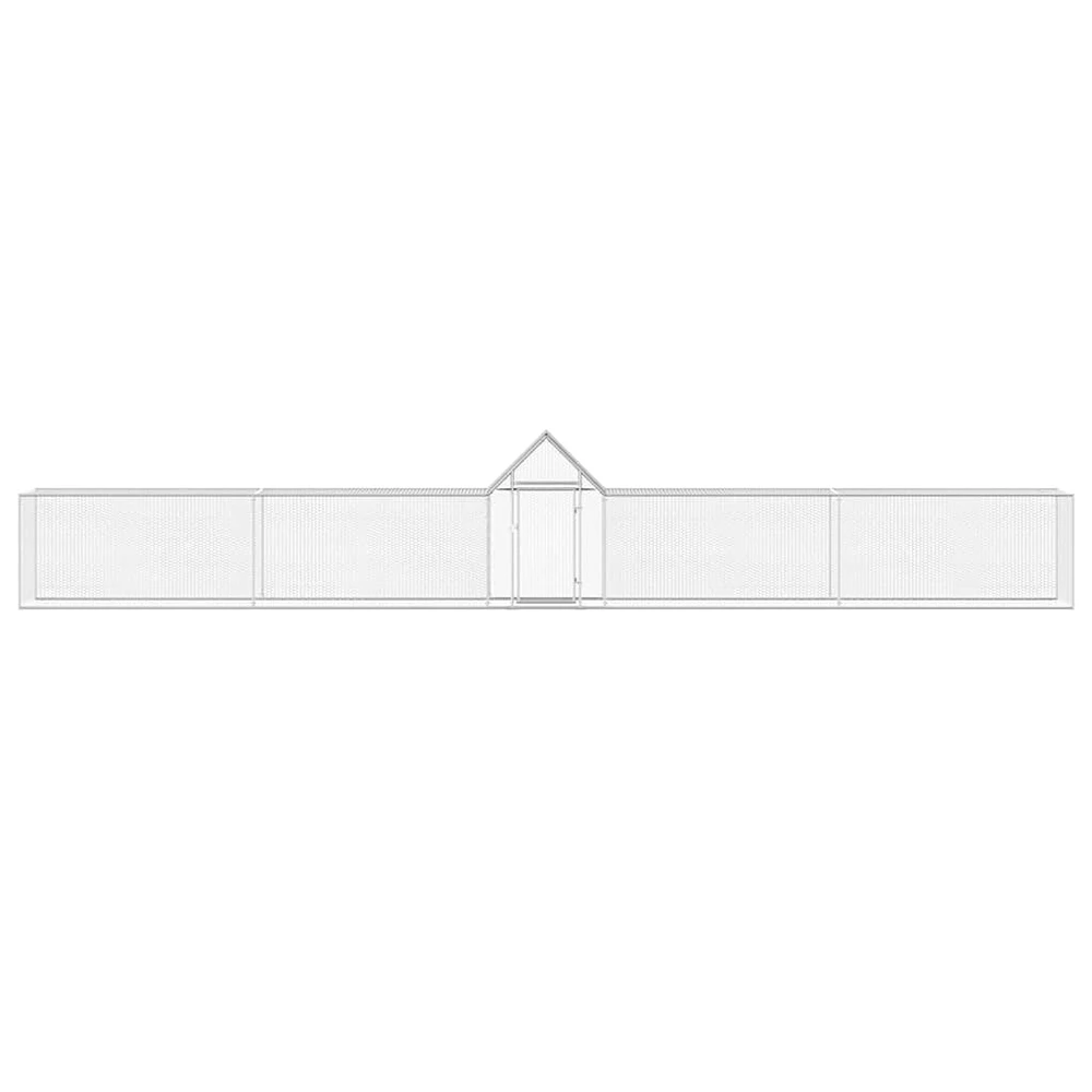 Voljeras viščiukams, 9x1x1,5m, galvanizuotas plienas