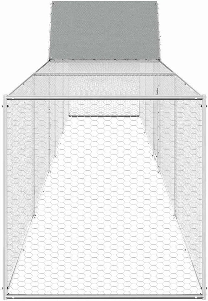 Voljeras viščiukams, 9x1x1,5m, galvanizuotas plienas