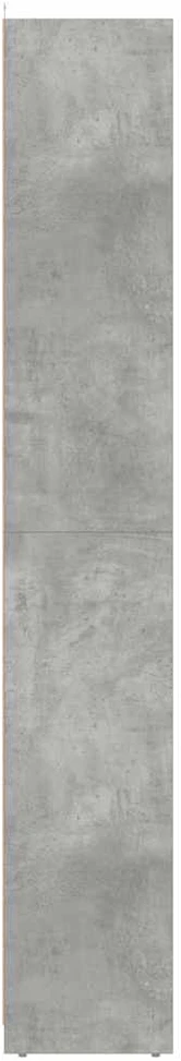 Vonios kambario spintelė, betono pilka, 30x30x183,5cm, MDP