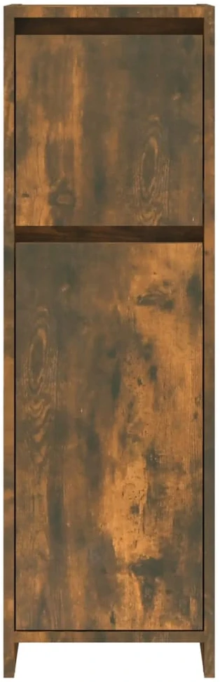 Vonios spintelė, dūminio ąžuolo, 30x30x95cm, apdirbta mediena