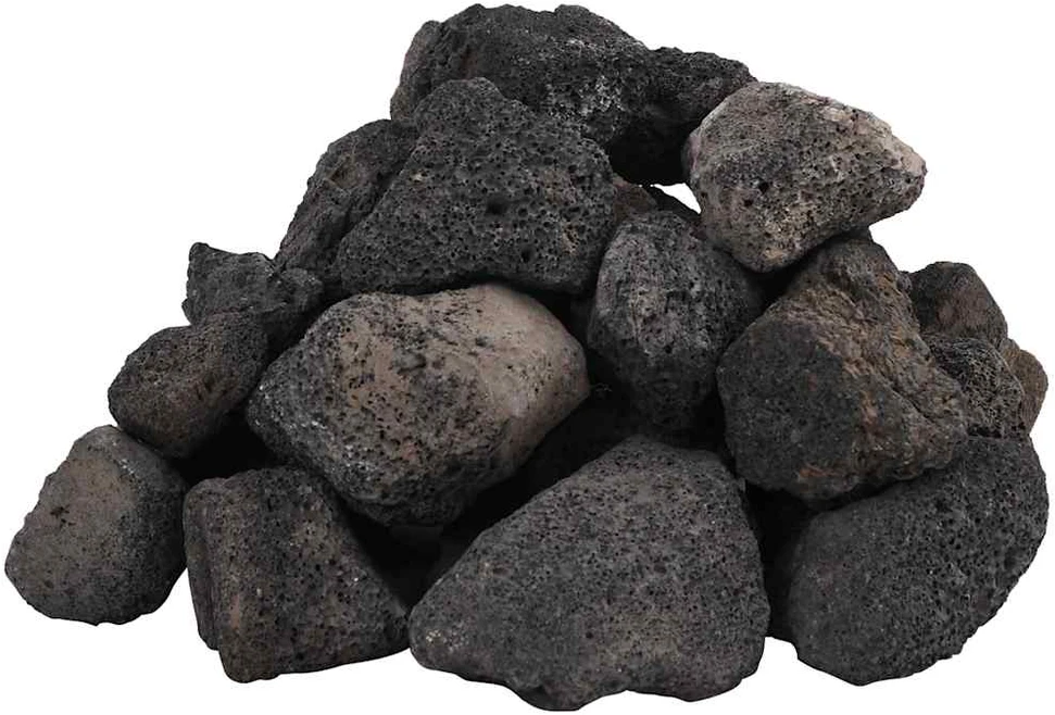 Vulkaninės uolienos, juodos spalvos, 10kg, 5-8cm