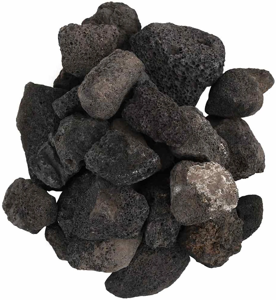 Vulkaninės uolienos, juodos spalvos, 10kg, 5-8cm