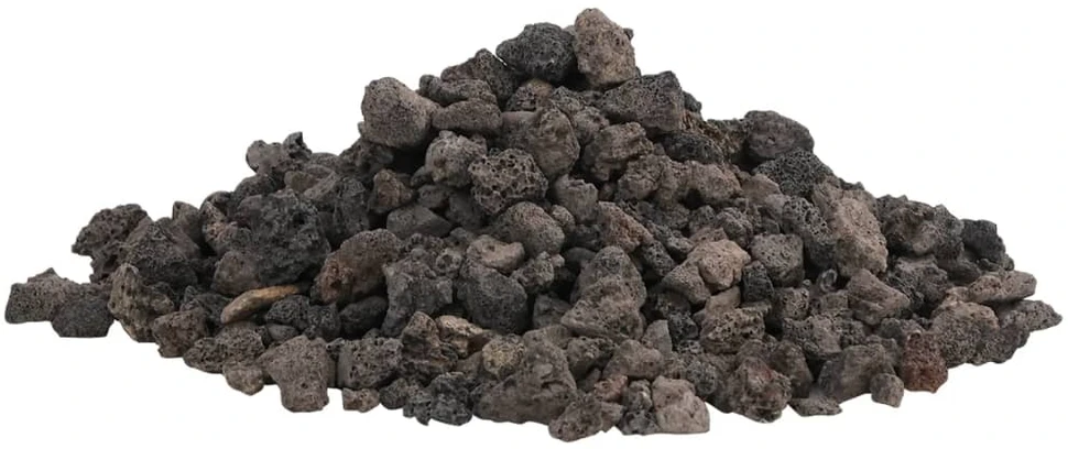 Vulkaninės uolienos, juodos spalvos, 10kg, 1–2cm
