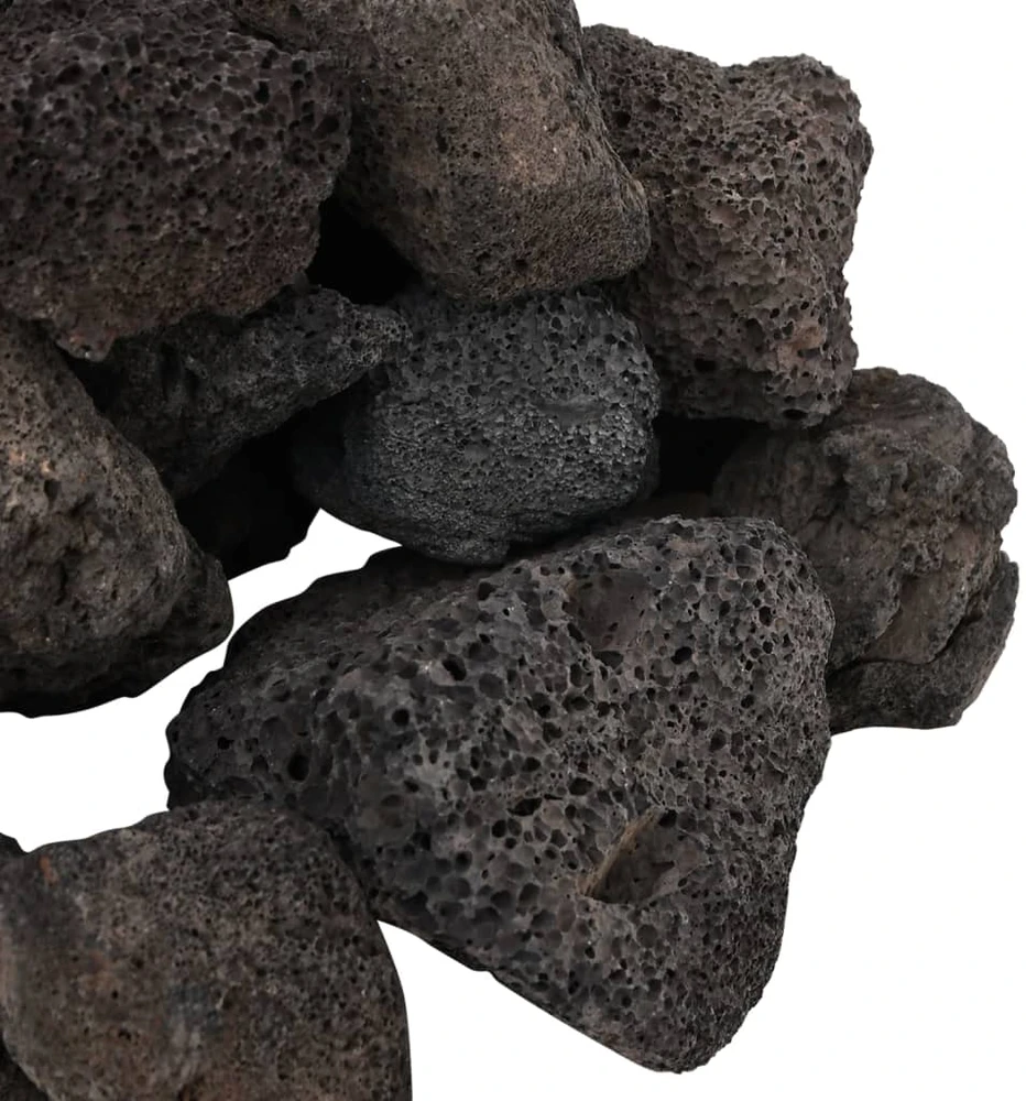 Vulkaninės uolienos, juodos spalvos, 10kg, 5-8cm
