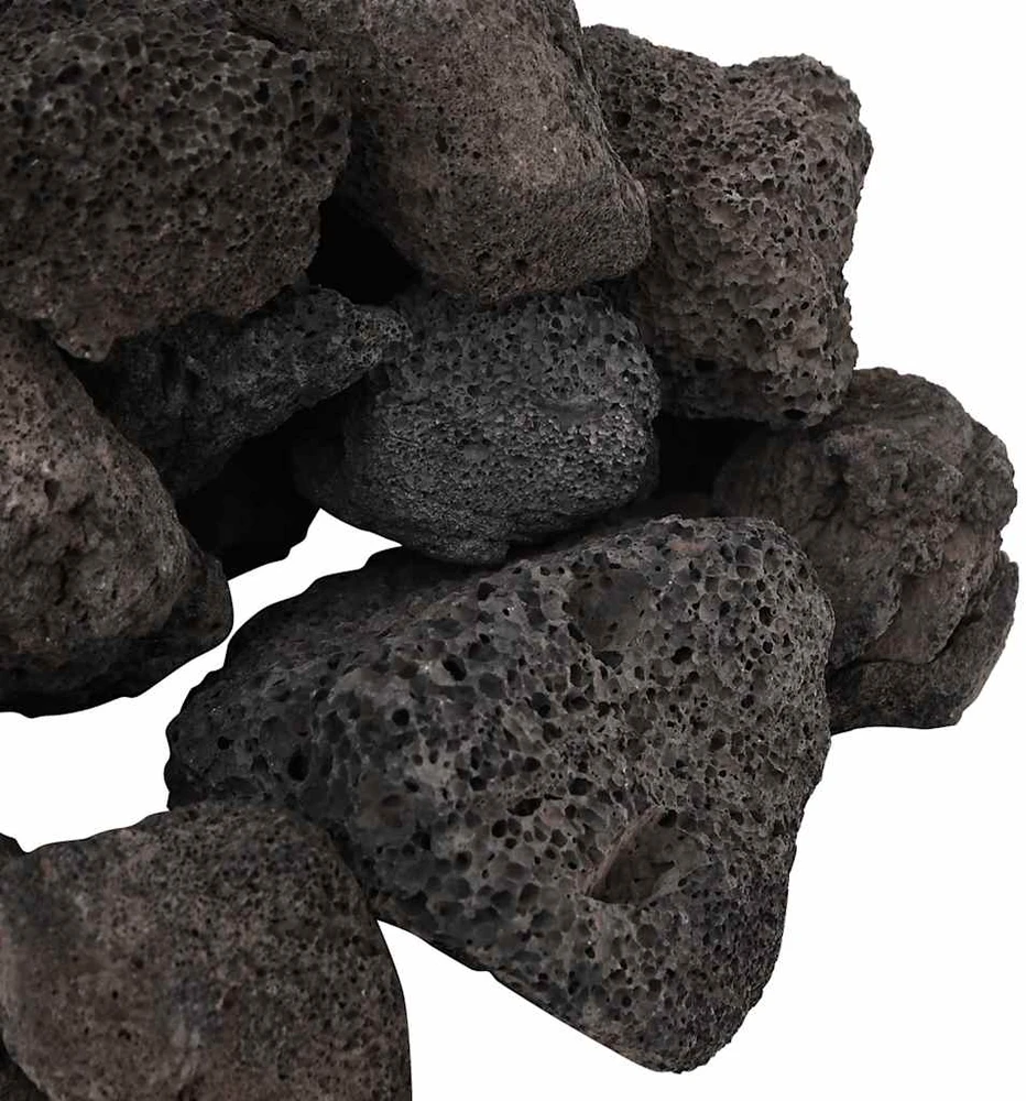 Vulkaninės uolienos, juodos spalvos, 10kg, 5-8cm