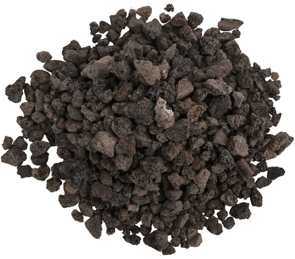 Vulkaninės uolienos, juodos spalvos, 10kg, 1–2cm