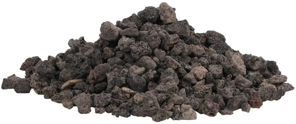 Vulkaninės uolienos, juodos spalvos, 25kg, 1-2cm