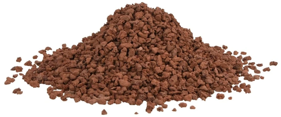 Vulkaninės uolienos, raudonos spalvos, 10kg, 5–8mm