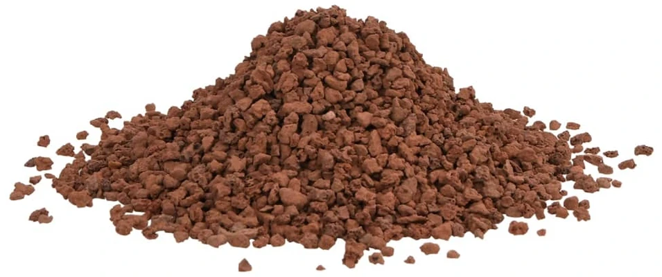 Vulkaninės uolienos, raudonos spalvos, 10kg, 5–8mm