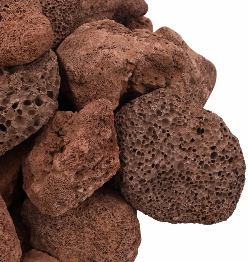 Vulkaninės uolienos, raudonos spalvos, 10kg, 5–8cm