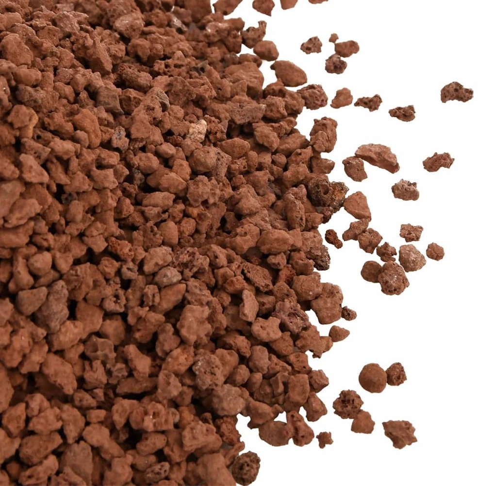 Vulkaninės uolienos, raudonos spalvos, 25kg, 5–8mm