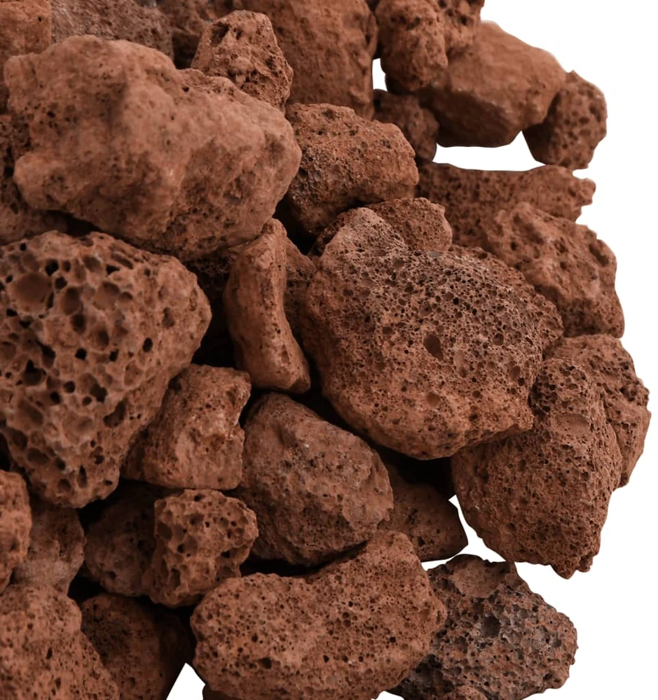 Vulkaninės uolienos, raudonos spalvos, 25kg, 1–2cm