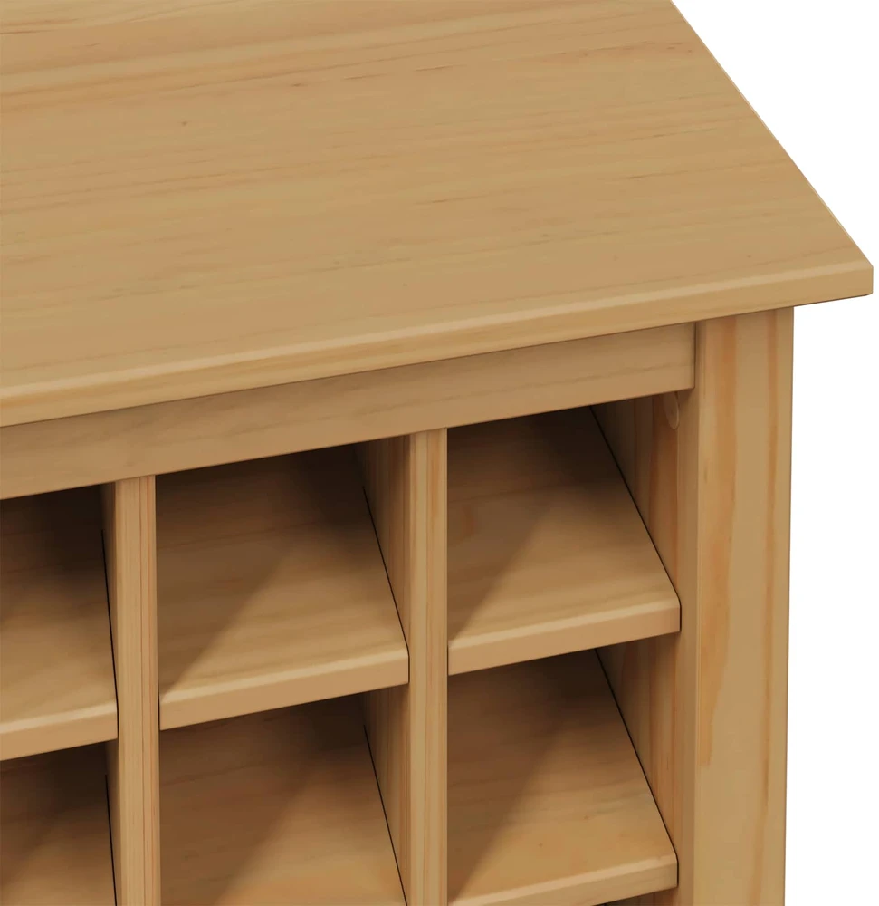 Vyno spinta HILL Medus ruda 79.5 x 40 x 107.5 cm