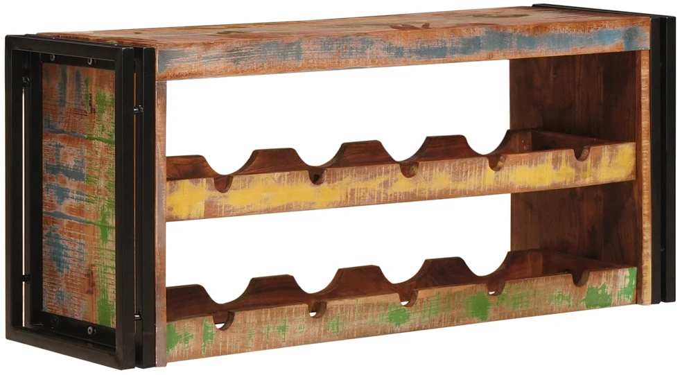 Vyno stovas Ruda 100 x 45 x 33 cm Kieta atnaujinta mediena