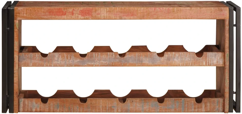 Vyno stovas Ruda 100 x 45 x 33 cm Kieta atnaujinta mediena
