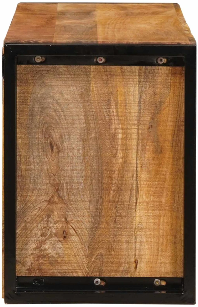 Vyno stovas Ruda 100 x 45 x 33 cm Kietas Rupus Mangų Medis