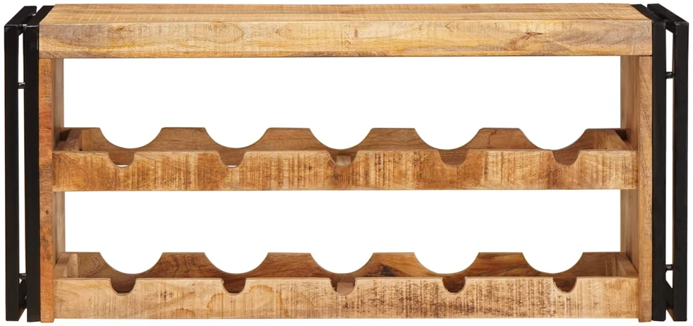Vyno stovas Ruda 100 x 45 x 33 cm Kietas Rupus Mangų Medis