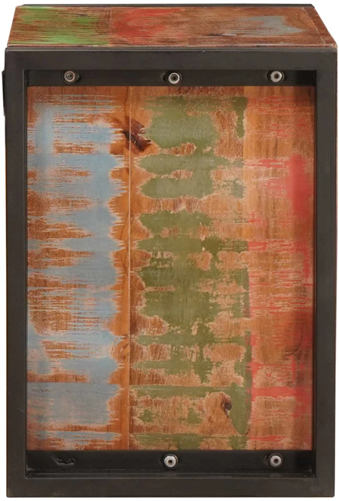 Vyno stovas Ruda 100 x 45 x 33 cm Kieta atnaujinta mediena