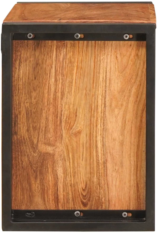 Vyno stovas Ruda 60 x 45 x 33 cm Kietos akacijos mediena