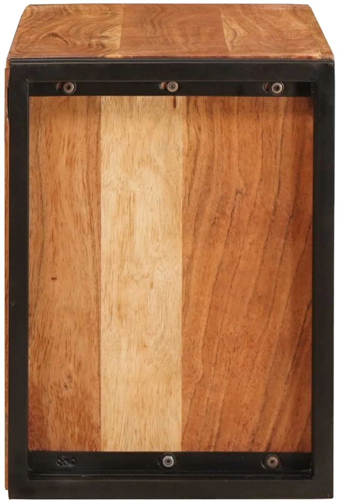Vyno stovas Ruda 80 x 45 x 33 cm Kietos akacijos mediena