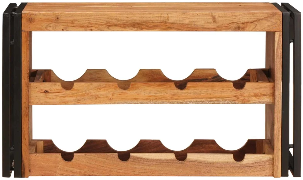 Vyno stovas Ruda 80 x 45 x 33 cm Kietos akacijos mediena